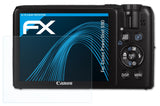 Schutzfolie atFoliX kompatibel mit Canon PowerShot S90, ultraklare FX (3X)