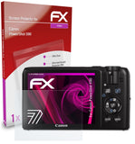 atFoliX FX-Hybrid-Glass Panzerglasfolie für Canon PowerShot S90