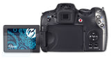 Schutzfolie Bruni kompatibel mit Canon PowerShot SX20 IS, glasklare (2X)