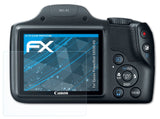 Schutzfolie atFoliX kompatibel mit Canon PowerShot SX530 HS, ultraklare FX (3X)