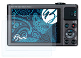 Schutzfolie Bruni kompatibel mit Canon PowerShot SX620 HS, glasklare (2X)