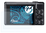 Schutzfolie Bruni kompatibel mit Canon PowerShot SX730 HS, glasklare (2X)