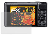 Panzerfolie atFoliX kompatibel mit Canon PowerShot SX730 HS, entspiegelnde und stoßdämpfende FX (3X)