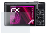 Glasfolie atFoliX kompatibel mit Canon PowerShot SX730 HS, 9H Hybrid-Glass FX