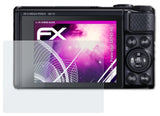 Glasfolie atFoliX kompatibel mit Canon PowerShot SX740 HS, 9H Hybrid-Glass FX
