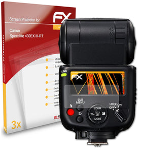 atFoliX FX-Antireflex Displayschutzfolie für Canon Speedlite 430EX III-RT