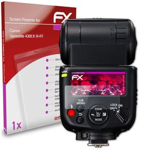 atFoliX FX-Hybrid-Glass Panzerglasfolie für Canon Speedlite 430EX III-RT