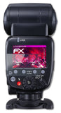 Glasfolie atFoliX kompatibel mit Canon Speedlite 600EX II-RT, 9H Hybrid-Glass FX