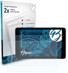 Bruni Basics-Clear Displayschutzfolie für Captiva Pad 10 3G Plus