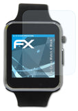 Schutzfolie atFoliX kompatibel mit Cares.Watch 4 Work, ultraklare FX (3X)