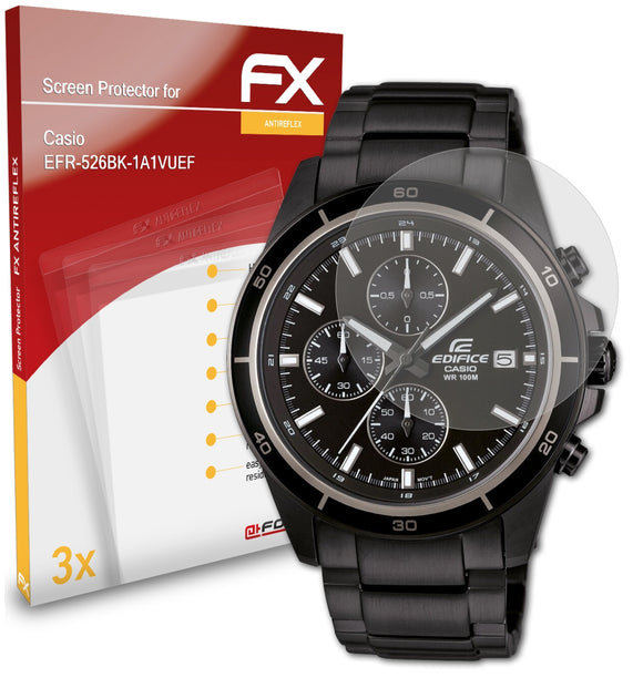 atFoliX FX-Antireflex Displayschutzfolie für Casio EFR-526BK-1A1VUEF