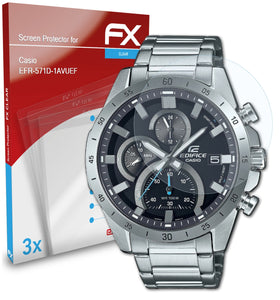 atFoliX FX-Clear Schutzfolie für Casio EFR-571D-1AVUEF