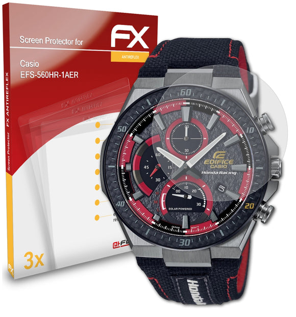 atFoliX FX-Antireflex Displayschutzfolie für Casio EFS-560HR-1AER