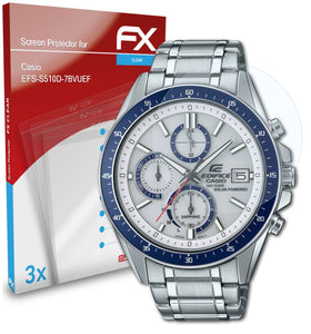 atFoliX FX-Clear Schutzfolie für Casio EFS-S510D-7BVUEF