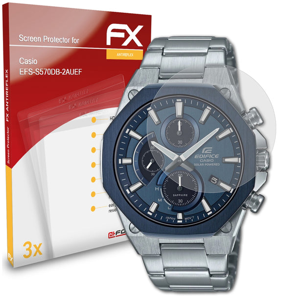 atFoliX FX-Antireflex Displayschutzfolie für Casio EFS-S570DB-2AUEF