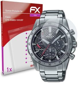 atFoliX FX-Hybrid-Glass Panzerglasfolie für Casio EFS-S580D-1AVUEF