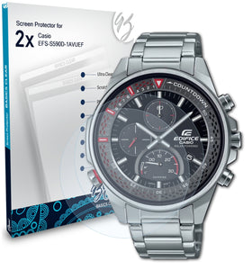 Bruni Basics-Clear Displayschutzfolie für Casio EFS-S590D-1AVUEF