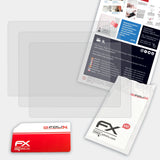 Lieferumfang von Casio Exilim EX-FH100 FX-Antireflex Displayschutzfolie, Montage Zubehör inklusive