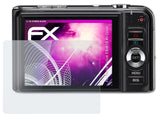 Glasfolie atFoliX kompatibel mit Casio Exilim EX-H10 Hi-Zoom, 9H Hybrid-Glass FX
