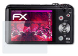 Glasfolie atFoliX kompatibel mit Casio Exilim EX-H30, 9H Hybrid-Glass FX