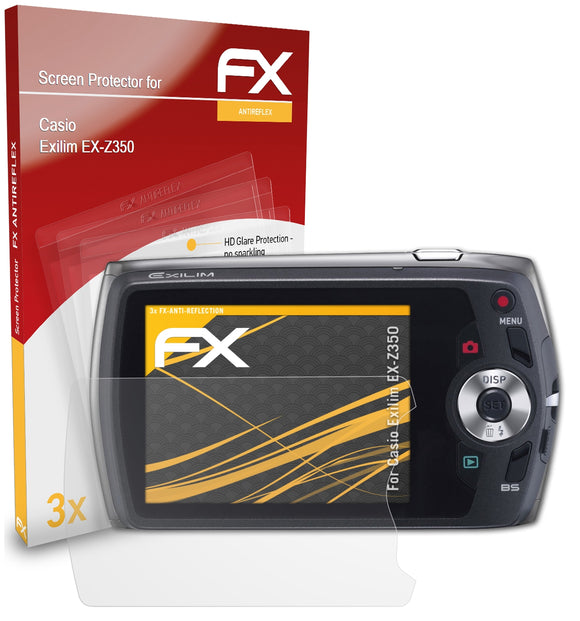 atFoliX FX-Antireflex Displayschutzfolie für Casio Exilim EX-Z350