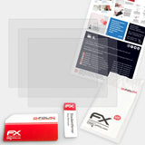 Lieferumfang von Casio Exilim EX-ZR100 FX-Antireflex Displayschutzfolie, Montage Zubehör inklusive