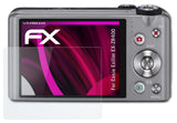 Glasfolie atFoliX kompatibel mit Casio Exilim EX-ZR400, 9H Hybrid-Glass FX