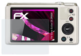 Glasfolie atFoliX kompatibel mit Casio Exilim EX-ZR800, 9H Hybrid-Glass FX