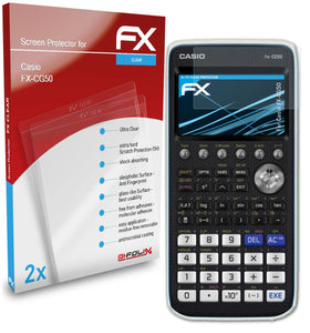 atFoliX FX-Clear Schutzfolie für Casio FX-CG50