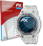 atFoliX FX-Clear Schutzfolie für Casio GA-2100SKE-7AER