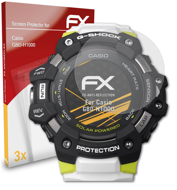 atFoliX FX-Antireflex Displayschutzfolie für Casio GBD-H1000
