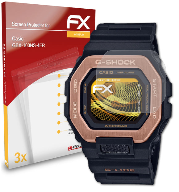 atFoliX FX-Antireflex Displayschutzfolie für Casio GBX-100NS-4ER