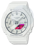 Glasfolie atFoliX kompatibel mit Casio GMA-S2100-7AER, 9H Hybrid-Glass FX