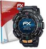 atFoliX FX-Clear Schutzfolie für Casio PRG-240-1ER