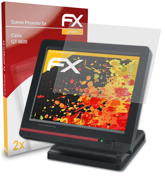atFoliX FX-Antireflex Displayschutzfolie für Casio QT-6600