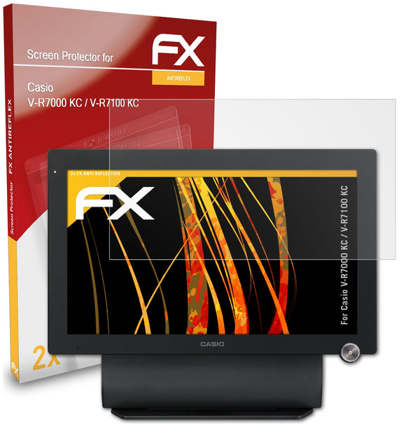 atFoliX FX-Antireflex Displayschutzfolie für Casio V-R7000 KC / V-R7100 KC