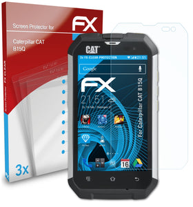 atFoliX FX-Clear Schutzfolie für Caterpillar CAT B15Q