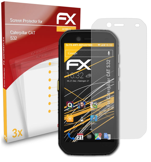 atFoliX FX-Antireflex Displayschutzfolie für Caterpillar CAT S32