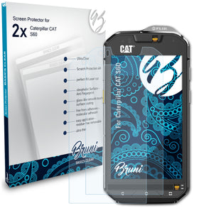 Bruni Basics-Clear Displayschutzfolie für Caterpillar CAT S60