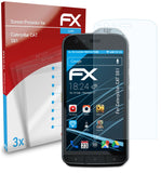 atFoliX FX-Clear Schutzfolie für Caterpillar CAT S61