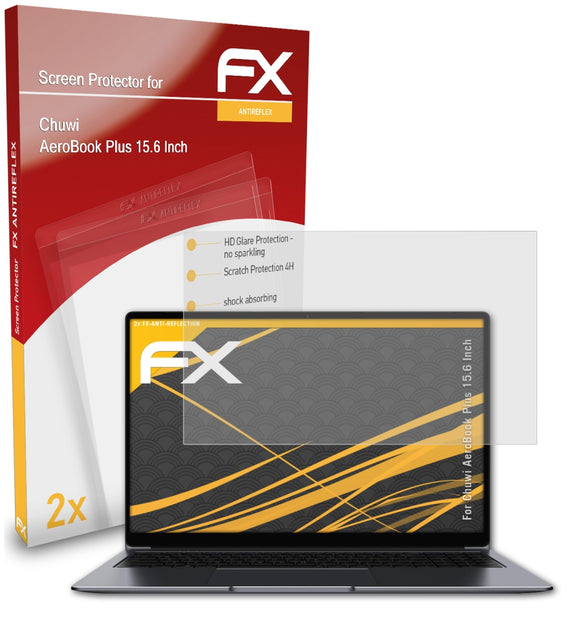 atFoliX FX-Antireflex Displayschutzfolie für Chuwi AeroBook Plus (15.6 Inch)