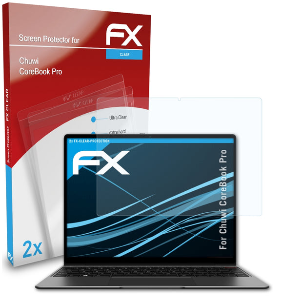 atFoliX FX-Clear Schutzfolie für Chuwi CoreBook Pro