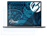 Schutzfolie Bruni kompatibel mit Chuwi FreeBook, glasklare (2X)