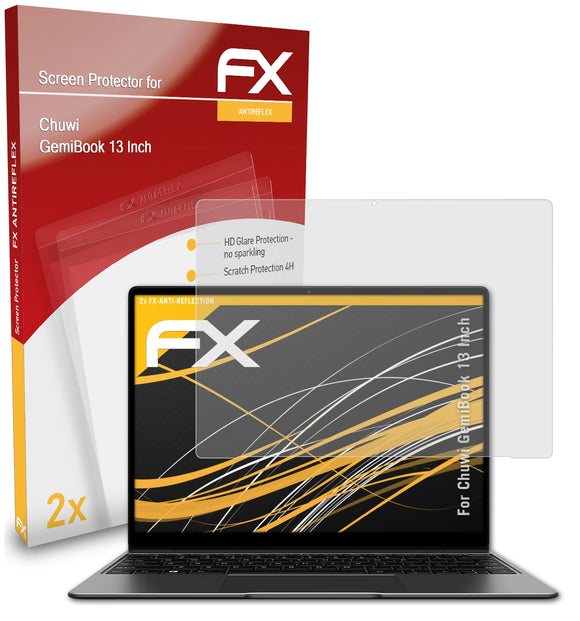 atFoliX FX-Antireflex Displayschutzfolie für Chuwi GemiBook (13 Inch)