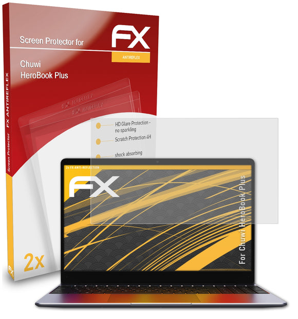 atFoliX FX-Antireflex Displayschutzfolie für Chuwi HeroBook Plus