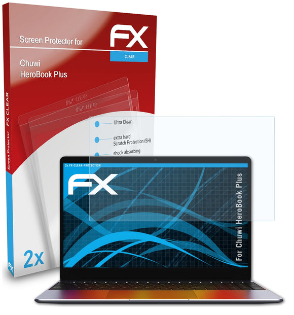 atFoliX FX-Clear Schutzfolie für Chuwi HeroBook Plus