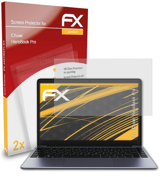 atFoliX FX-Antireflex Displayschutzfolie für Chuwi HeroBook Pro