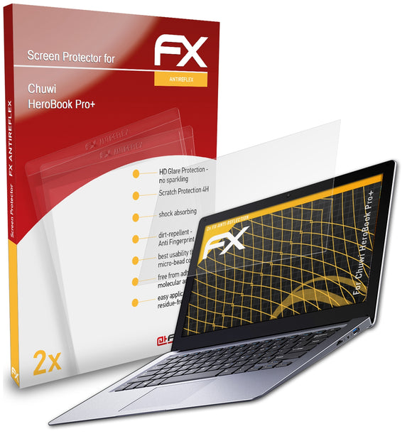 atFoliX FX-Antireflex Displayschutzfolie für Chuwi HeroBook Pro+