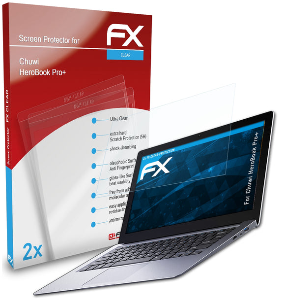 atFoliX FX-Clear Schutzfolie für Chuwi HeroBook Pro+