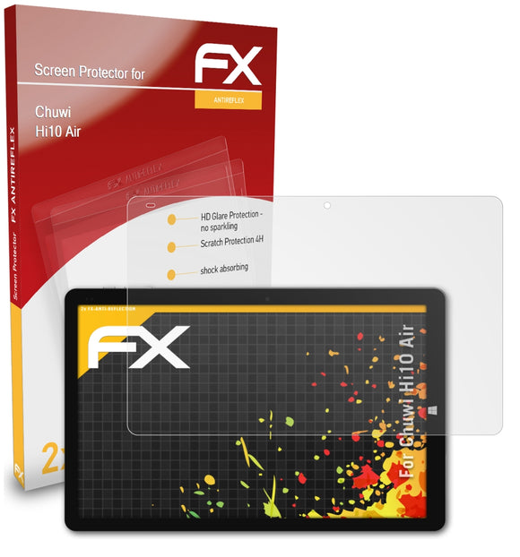 atFoliX FX-Antireflex Displayschutzfolie für Chuwi Hi10 Air